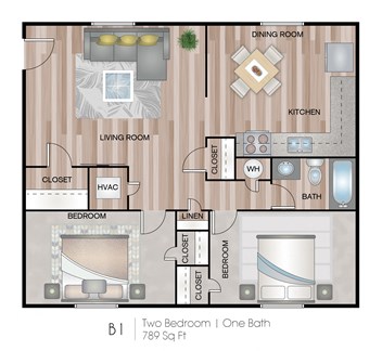 2 bed 1 bath at Sunset Heights, San Antonio, 78209